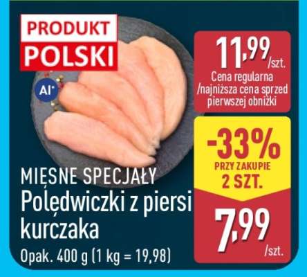 Poledwiczki z piersi kurczaka