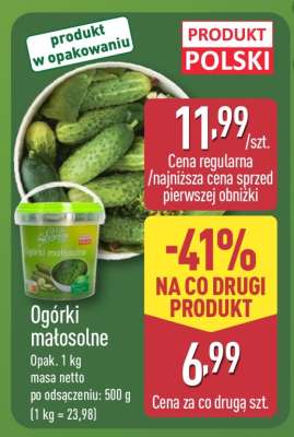 Ogórki małosolne