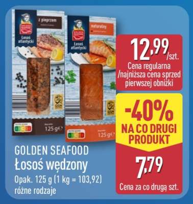 GOLDEN SEAFOOD Łosoś wędzony