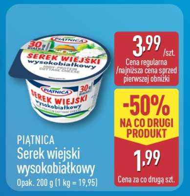 PIĄTNICA Serek wiejski wysokobiałkowy