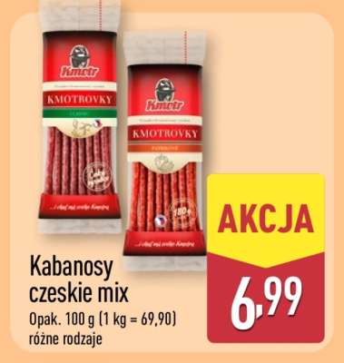 Kabanosy czeskie mix