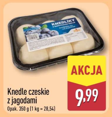 Knedle czeskie z jagodami