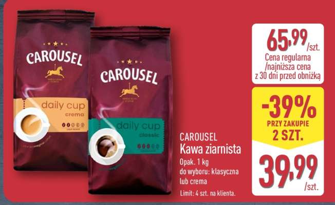 CAROUSEL Kawa ziarnista