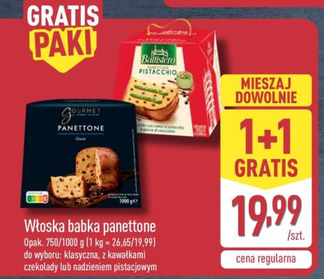 Włoska babka panettone
