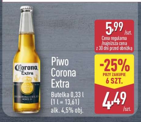 Piwo Corona Extra*