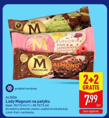 Lody Magnum na patyku