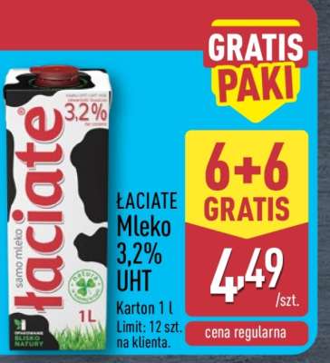 ŁACIATE Mleko 3,2% UHT