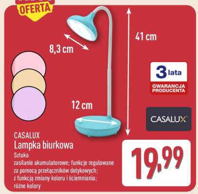 CASALUX Lampka biurkowa