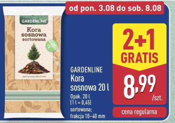 GARDENLINE Kora sosnowa 20 l