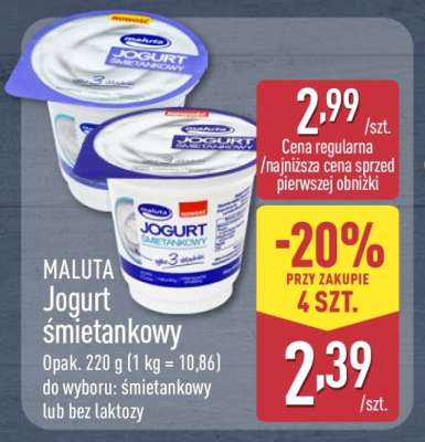 MALUTA Jogurt śmietankowy
