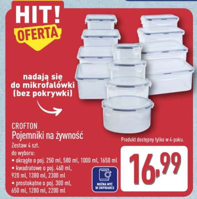 CROFTON Pojemniki na żywność