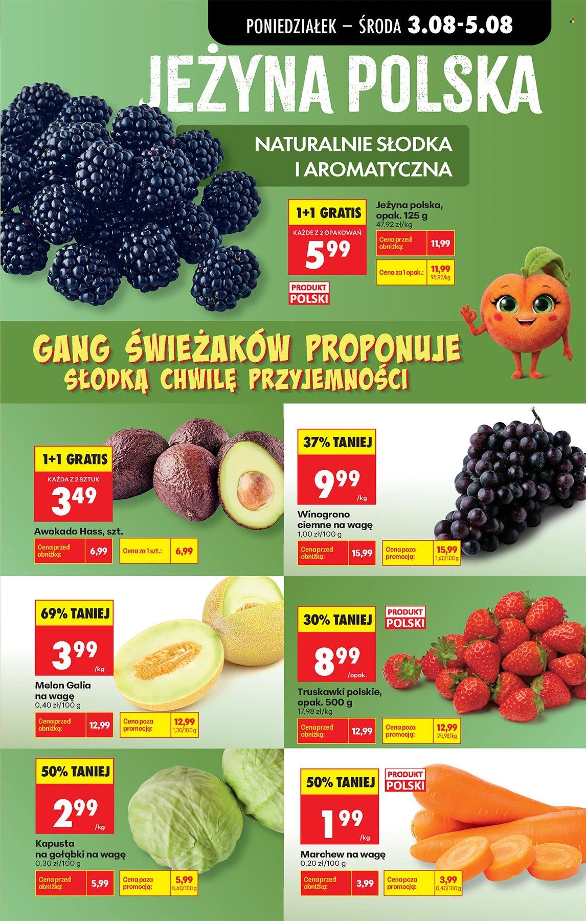 Leták Biedronka - 3.8.2026 - 8.8.2026. Strana 17