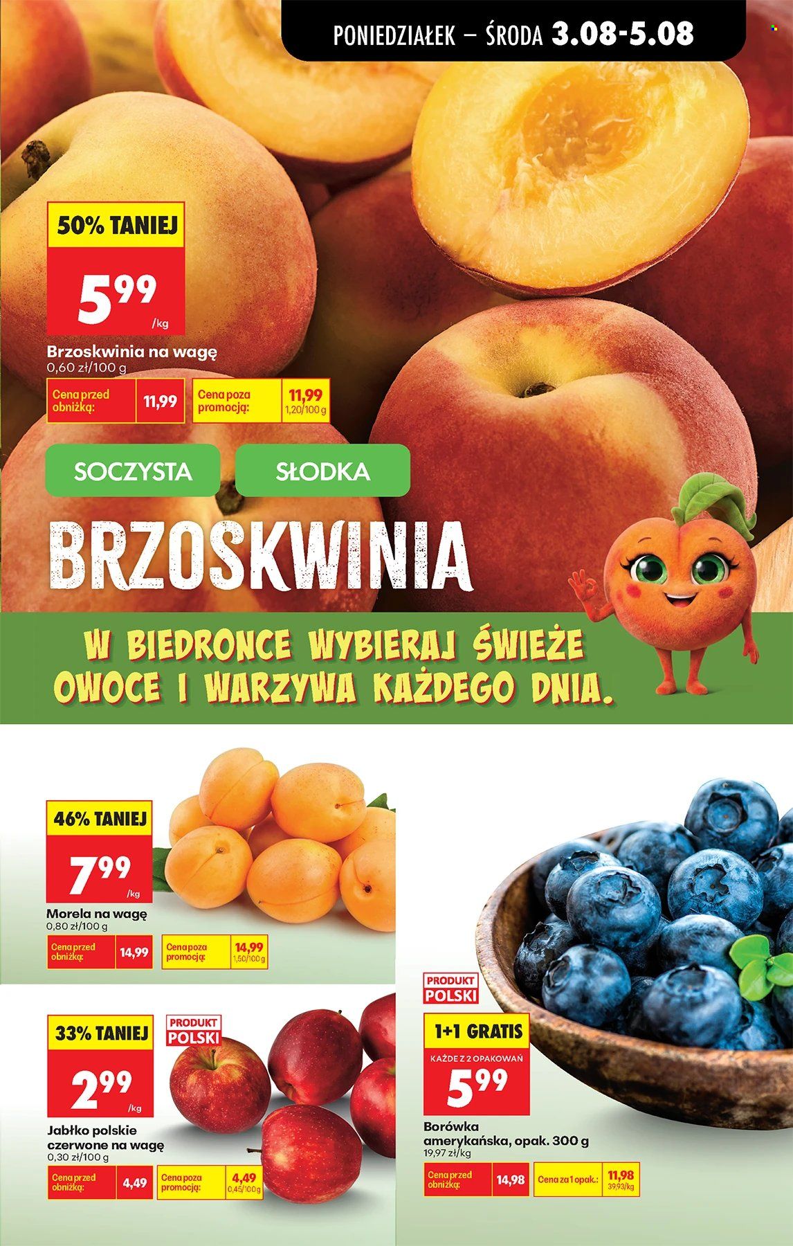 Leták Biedronka - 3.8.2026 - 8.8.2026. Strana 19