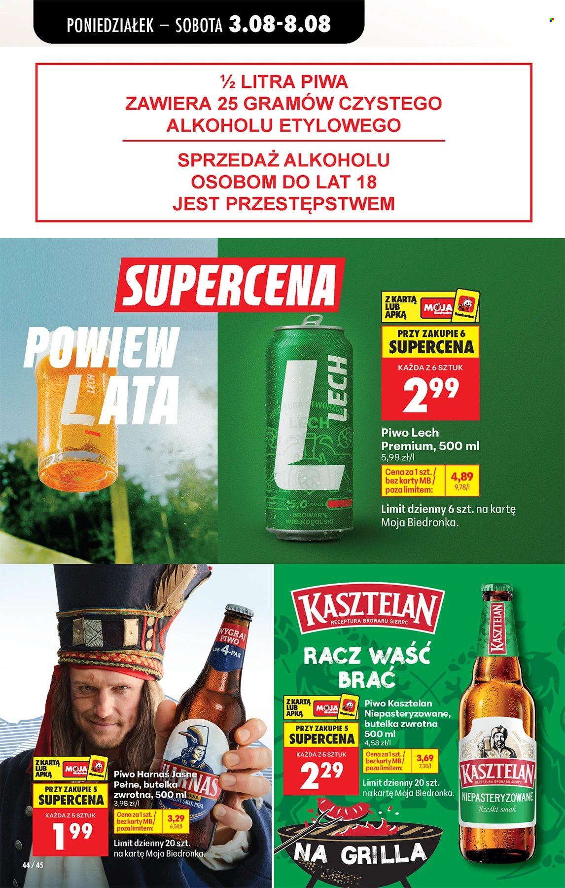Gazetka Biedronka - 3.08.2026 - 8.08.2026. Strona 44