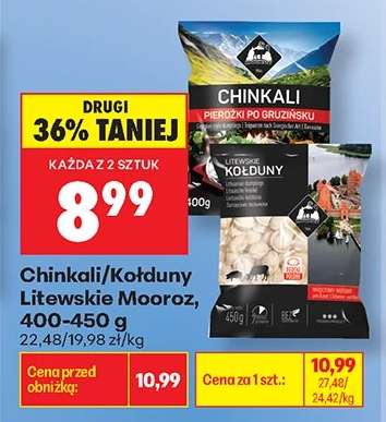 Chinkali/Kołduny Litewskie Mooroz, 400-450 g