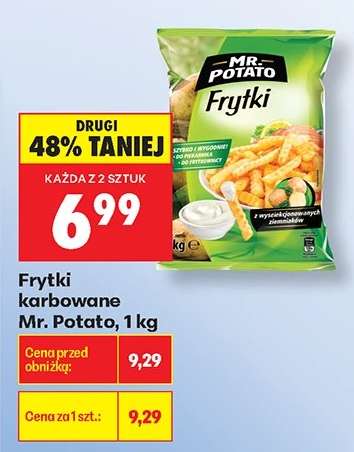 Frytki karbowane Mr. Potato 1 kg