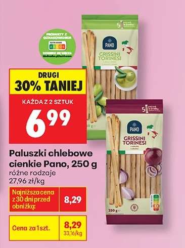 Paluszki chlebowe cienkie Pano, 250 g