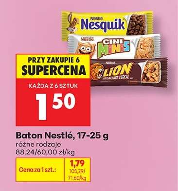 Baton Nestlé, 17-25 g