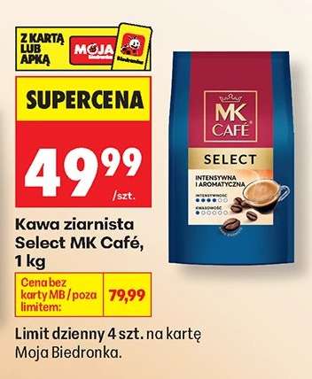 Kawa ziarnista Select MK Café, 1 kg