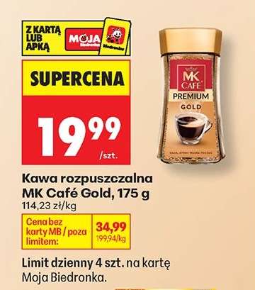 Kawa rozpuszczalna MK Café Gold 175 g