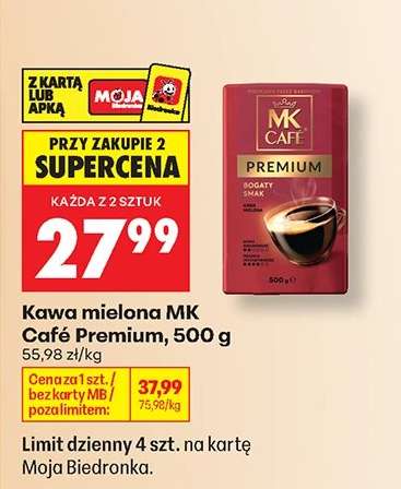 Kawa mielona MK Café Premium , 500 g
