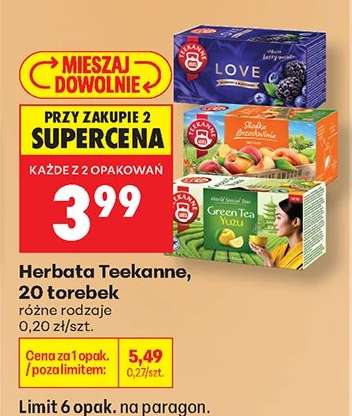 Herbata Teekanne, 20 torebek