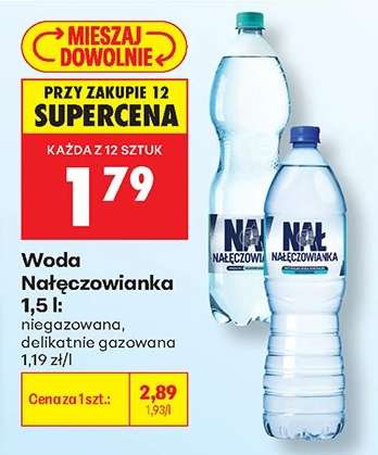 WODA NAŁĘCZOWIANKA 1,5 L