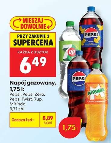 Napój gazowany, 1,75 l