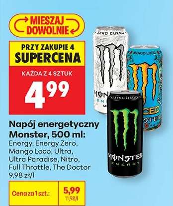 Napój energetyczny Monster 500 ml