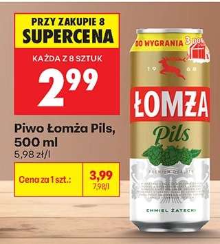Piwo Łomża Pils , 500 ml