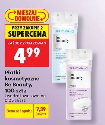 Płatki kosmetyczne Be Beauty, 100 szt.