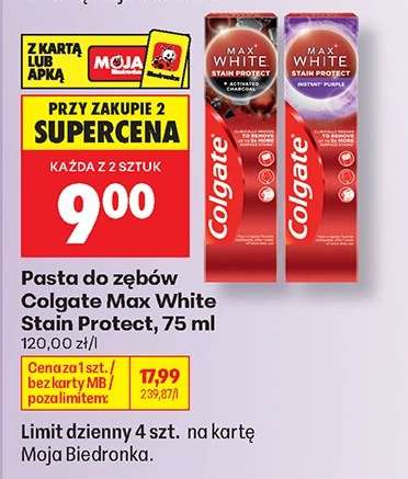 Colgate Max White Stain Protect, 75 ml