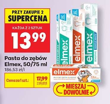 Pasta do zębów elmex, 50/75 ml