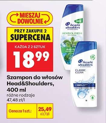 Szampon do włosów Head & Shoulders 400 ml