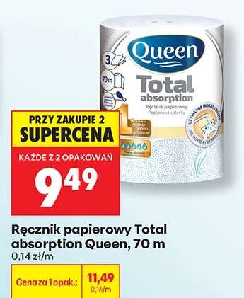 Ręcznik papierowy Total absorption Queen 70 m
