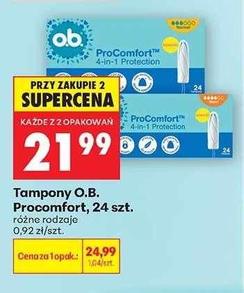 Tampony O.B. Procomfort, 24 szt.