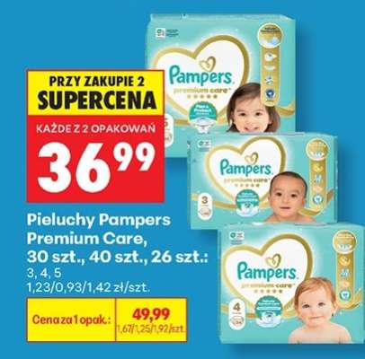 Pieluchy Pampers Premium Care