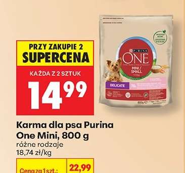 Karma dla psa Purina One Mini 800 g