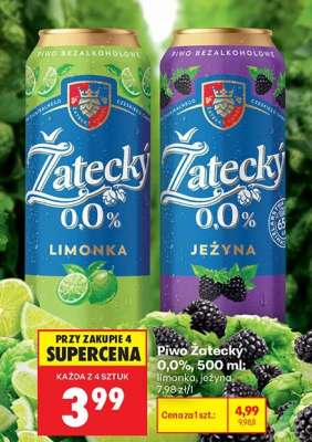 Piwo Żatecky 0,0%, 500 ml