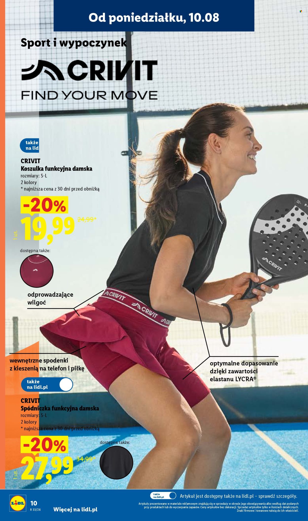 Leták Lidl - 10.8.2026 - 14.8.2026. Strana 10