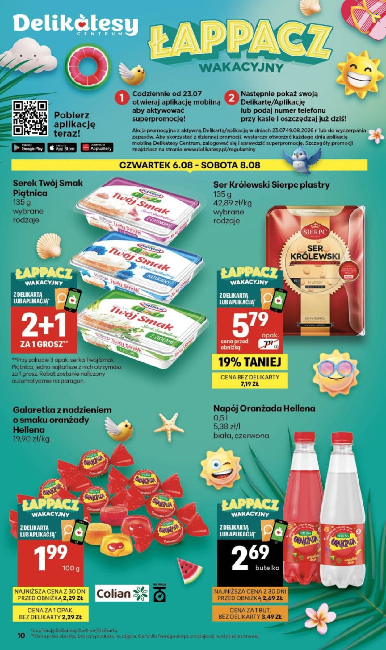 Gazetka Delikatesy Centrum - 6.08.2026 - 12.08.2026. Strona 10
