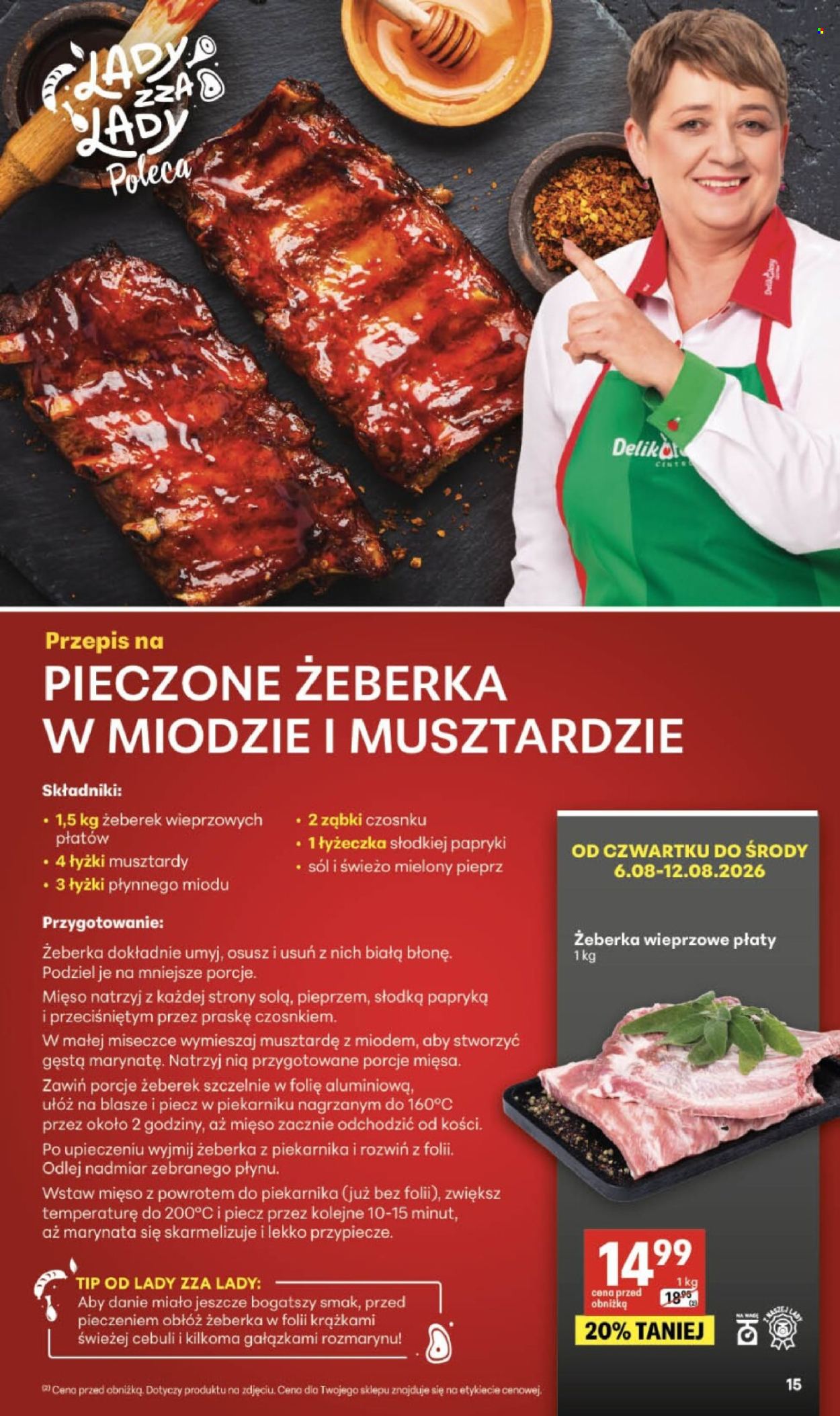 Gazetka Delikatesy Centrum - 6.08.2026 - 12.08.2026. Strona 15