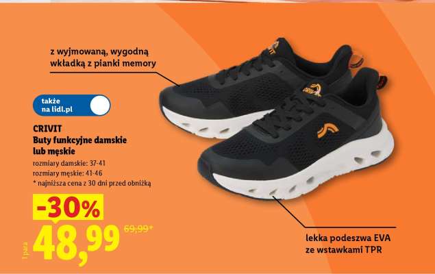 CRIVIT Buty funkcyjne damskie lub męskie
