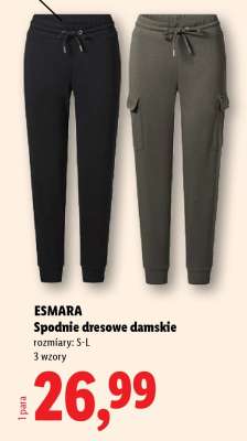 Esmara Spodnie dresowe damskie