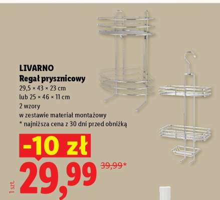 LIVARNO Regał prysznicowy