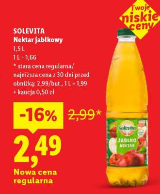 SOLEVITA Nektar jabłkowy