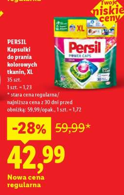 PERSIL Kapsułki do prania kolorowych tkanin, XL