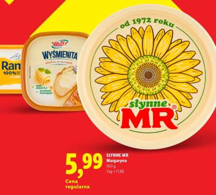 SŁYNNE MR Margaryna
