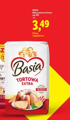 BASIA Mąka pszenna tortowa, typ 405
