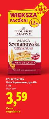POLSKIE MŁYNY Mąka Szymanowska, typ 480